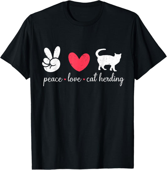 Cat Herding Champion Professional Cat Herder T-Shirt