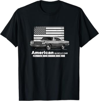 Plymouth Road Runner American Muscle Car 60s 70s Old is Gold T-Shirt
