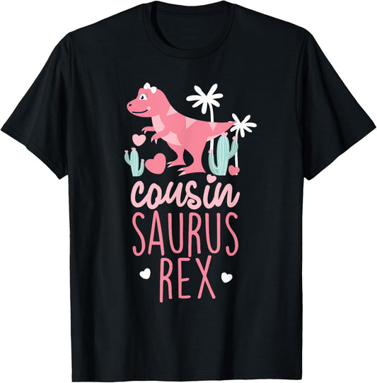 Cousin Saurus Rex Dinosaur Kids T-Shirt