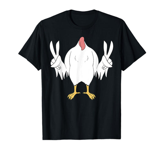 Chicken Body Costume Easy Halloween Costume Gift Funny T-Shirt