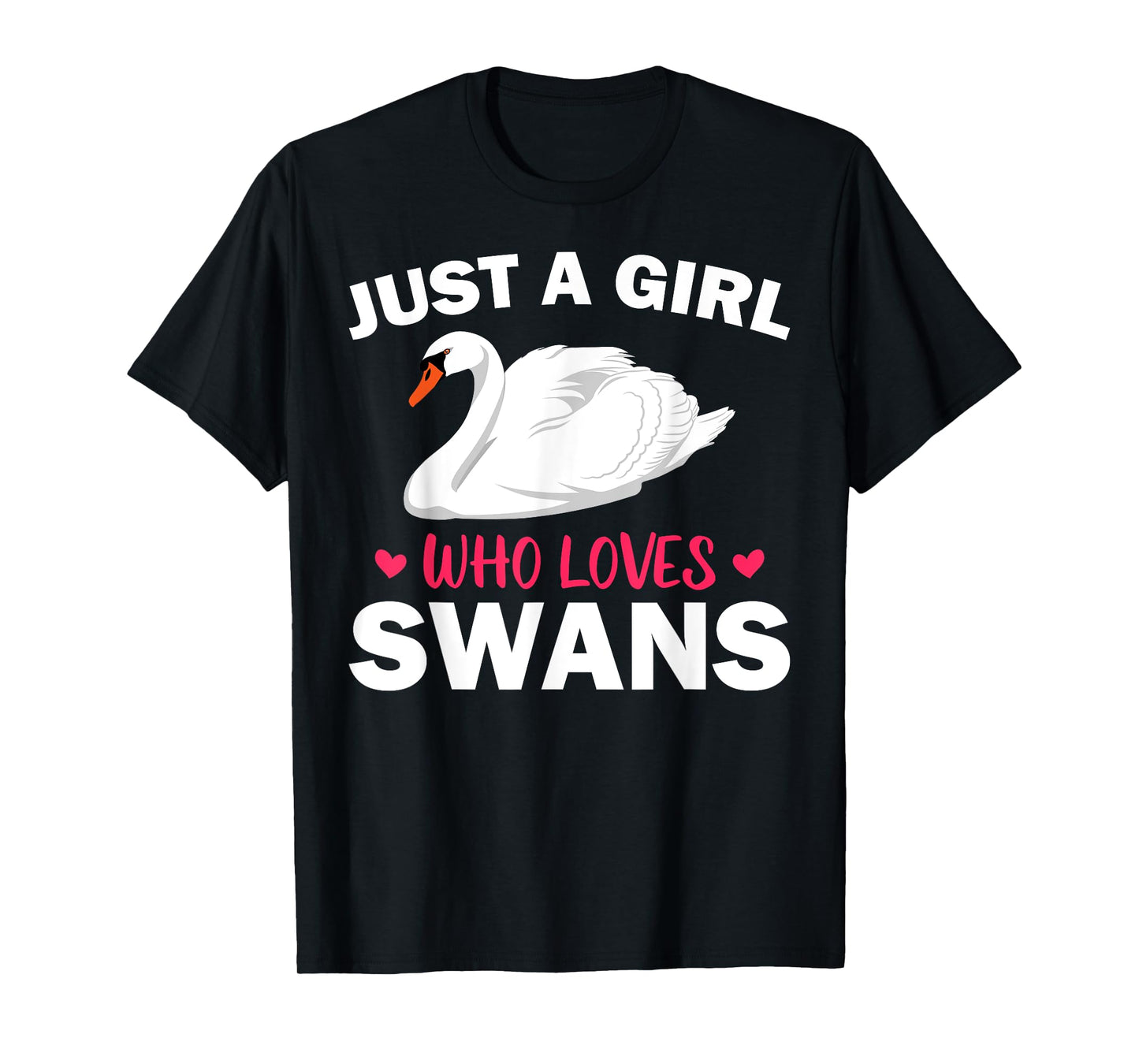 Cool Swan Costume For Girls Women Mom Waterfowl Swan Lover T-Shirt