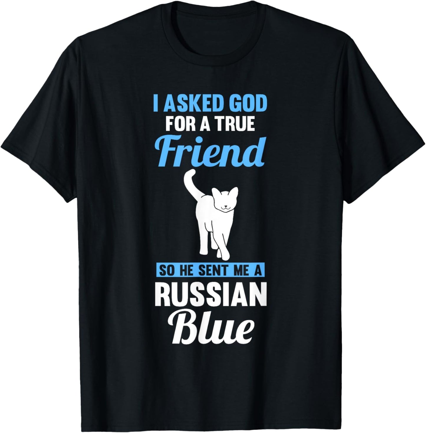 Cat Russian Blue T-Shirt