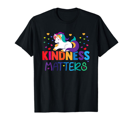 Unicorn girls kindness matters Stop bullying shirt T-Shirt