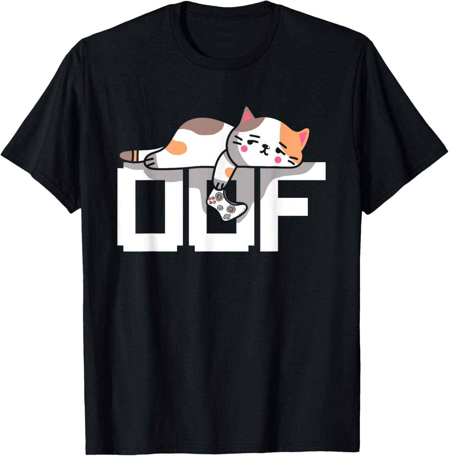 Oof Gamer Meme Noob Internet Culture Gamer Cat T-Shirt