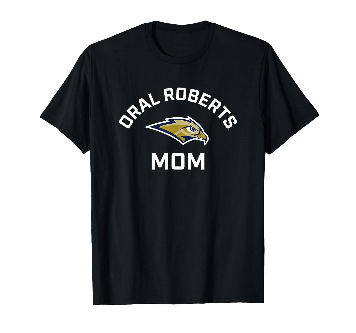 Oral Roberts University ORU Golden Eagles Arched Mom T-Shirt