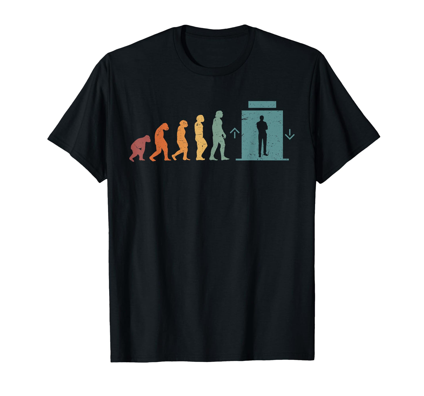 Evolution Of An Elevator T-Shirt