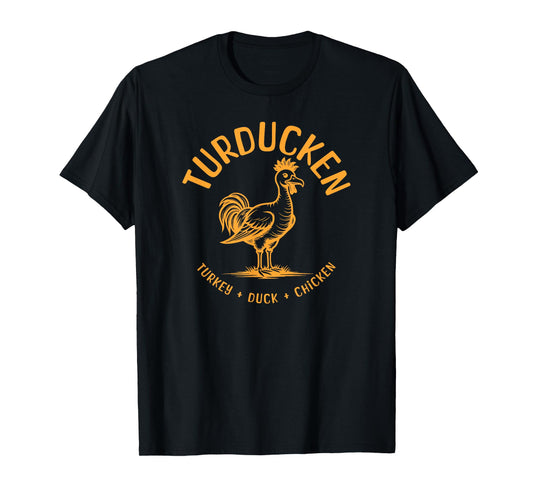 Funny Turducken Thanksgiving Feast Christmas Dinner Meal T-Shirt