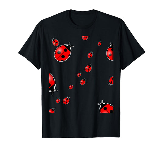 Ladybird Cute Ladybugs Bugs Lover Gift T-Shirt