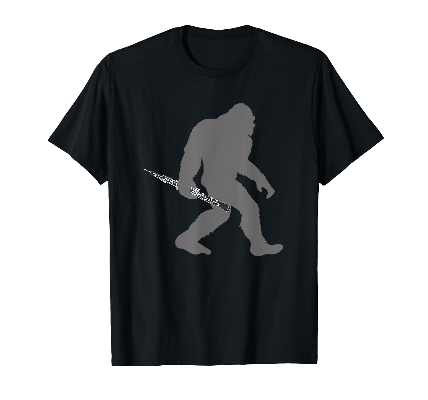 Funny Oboist Bigfoot musician with Oboe T-Shirt