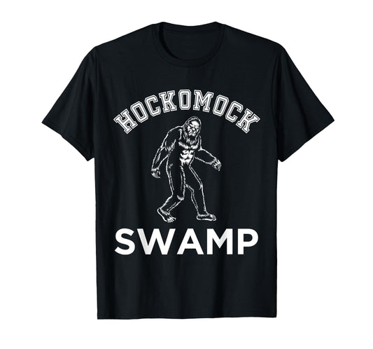 Hockomock Swamp Bigfoot Souvenir .Bridgewater Triangle T-Shirt