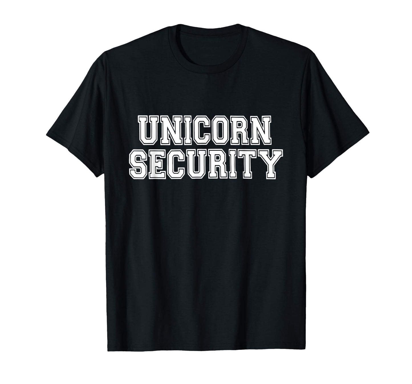 Halloween Mother Daughter Costume Unicorn Security Dad Mom T-Shirt