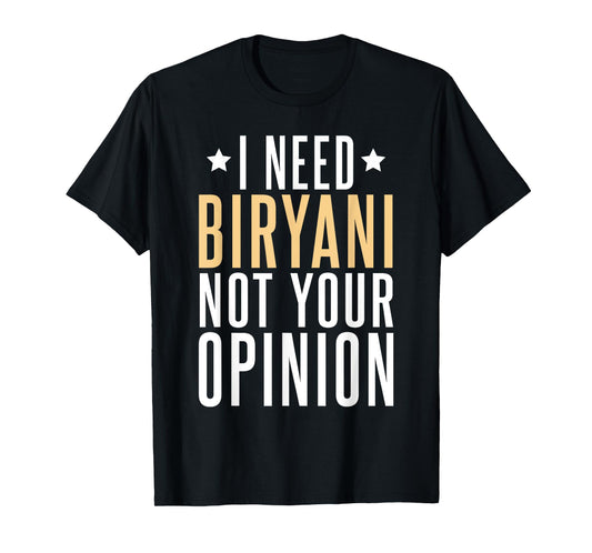 Chicken Biryani Masala Indian Desi Food Funny Biryani T-Shirt