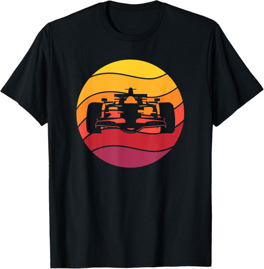 Racing Car Retro Style Vintage T-Shirt