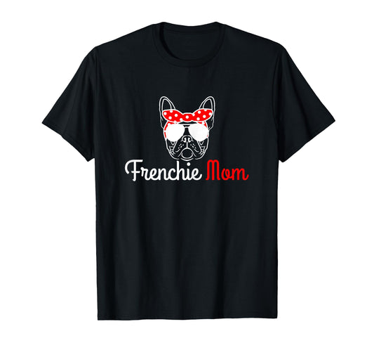 Frenchie Mom Vintage Funny Dog French Bulldog T-Shirt