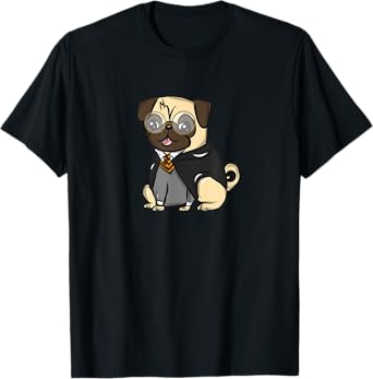 Pug Wizard T-Shirt T-Shirt