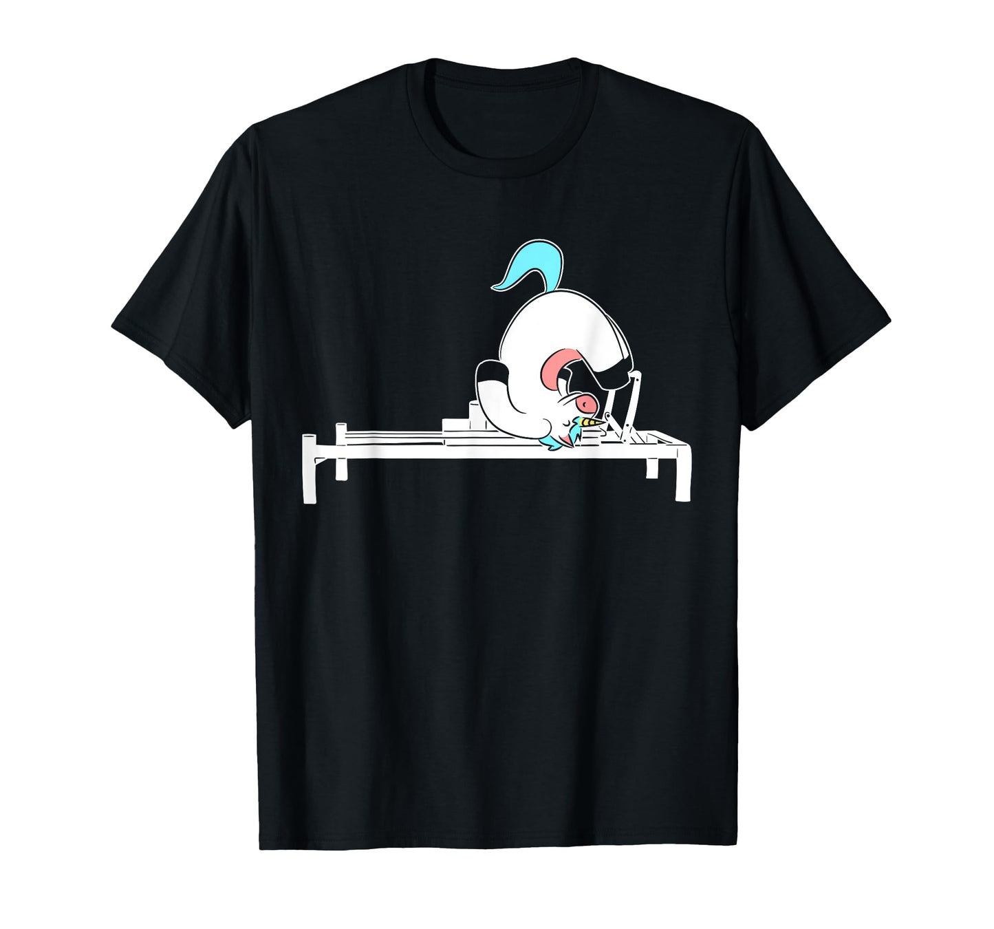 Pilates Unicorn Fitness Exercise Training Meditation T-Shirt