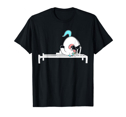 Pilates Unicorn Fitness Exercise Training Meditation T-Shirt
