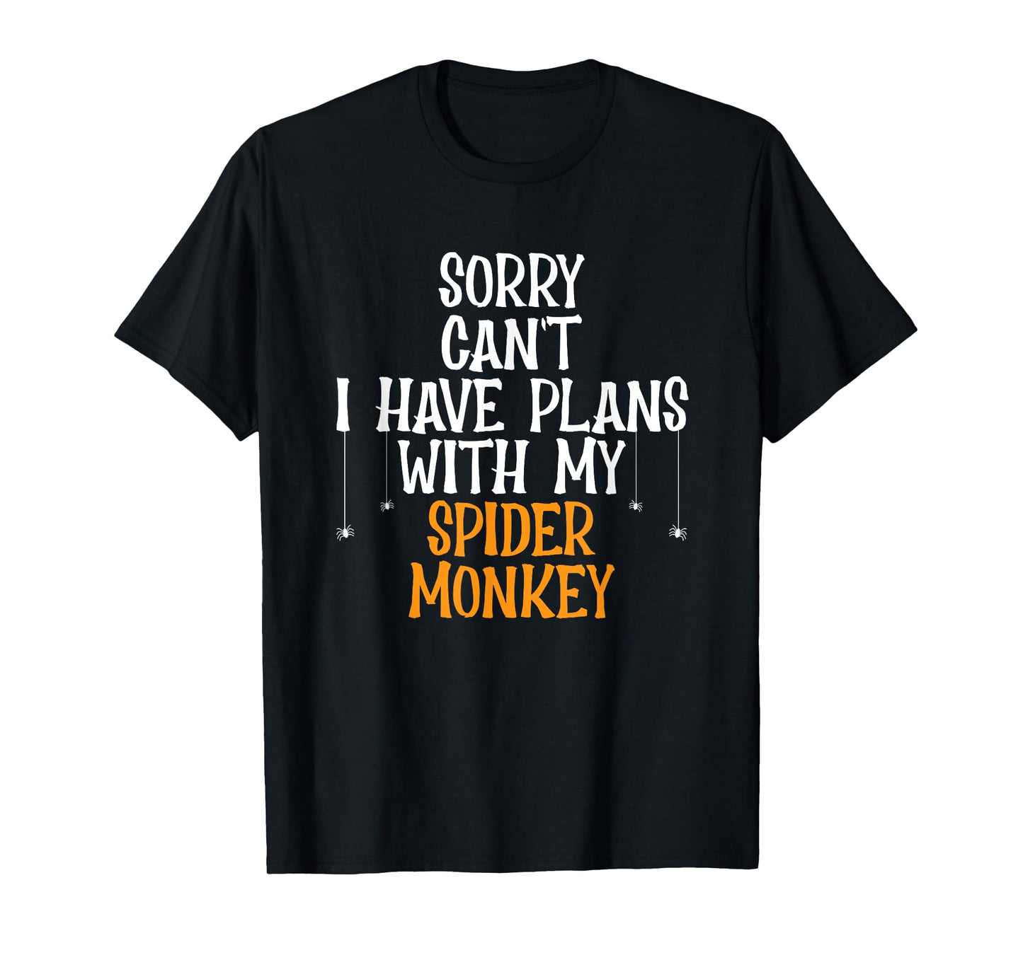 Spider Monkey Lover Jungle Animal I Love Spider Monkeys T-Shirt