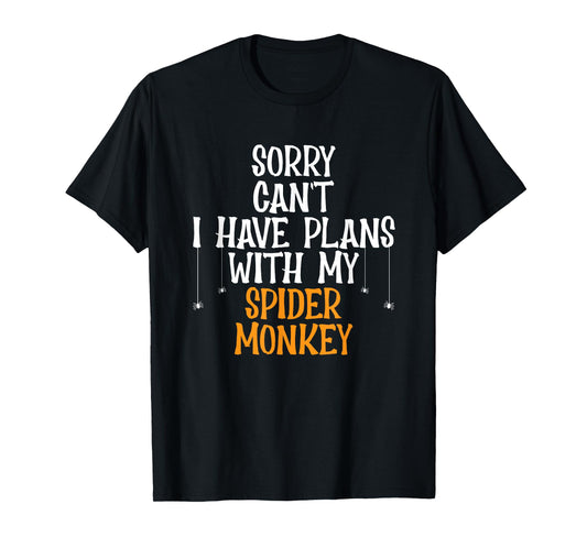 Spider Monkey Lover Jungle Animal I Love Spider Monkeys T-Shirt