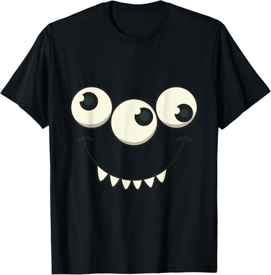 Funny Monster Halloween Outfit Cute Monster Costume T-Shirt