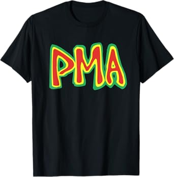 PMA - Positive Mental Attitude classic hardcore punk DC NY T-Shirt