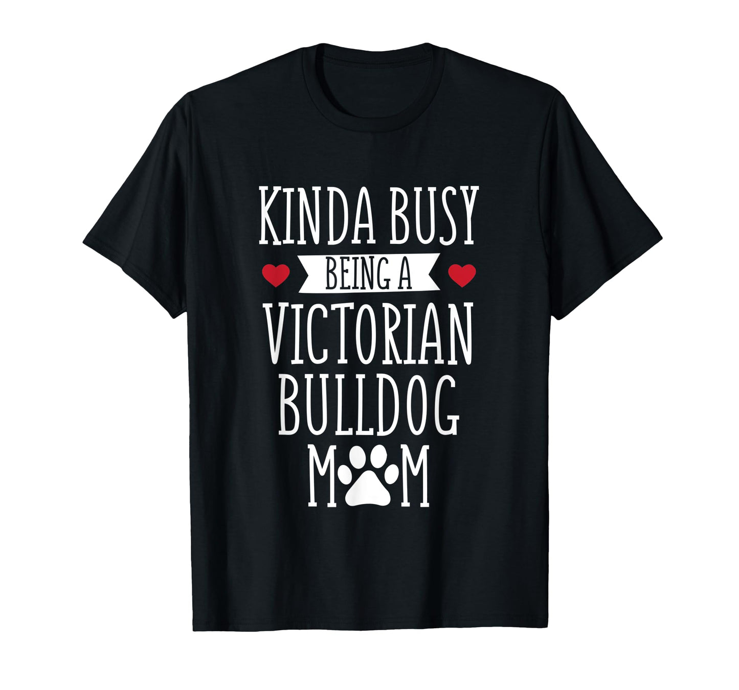 Victorian Bulldog Mom Bulldog Mama Dog Lover Gift Men Women T-Shirt