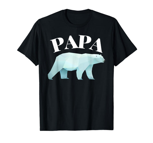 Brilliant Fathers Day: Papa Polar Bear T Shirt T-Shirt