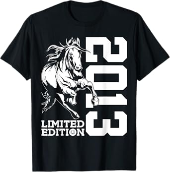 RIDING 12TH BIRTHDAY HORSE LIMITED EDITION 2013 RIDER T-Shirt