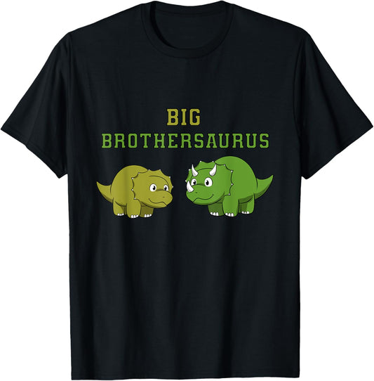 Dinosaur Brother Big Brothersaurus Brothers Siblings T-Shirt
