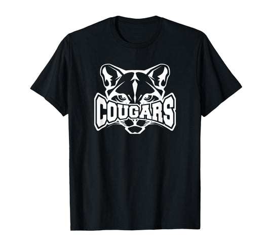 Cougars Teacher Student School Sports Fan Team Spirit T-Shirt