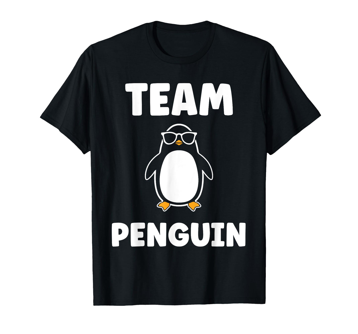 Little Penguins animal cute minimalist simple team Penguin T-Shirt