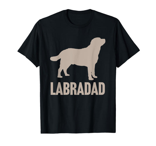 Labradad Labrador Retriever Dad for Father Grandpa Dog Lover T-Shirt for Men Women