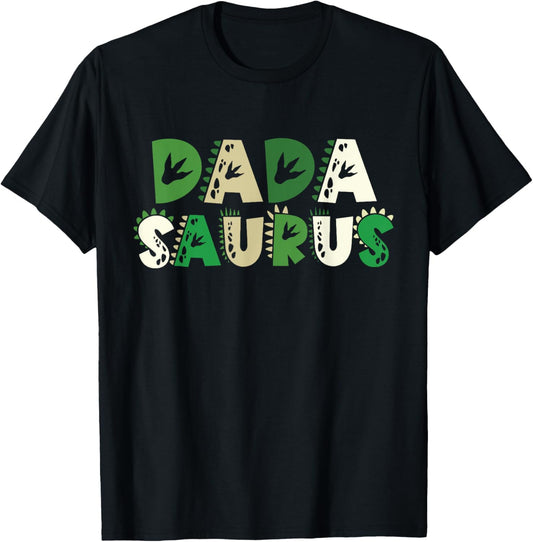 Dada Saurus Matching Family Birthday Dinosaur Men Women Kids T-Shirt
