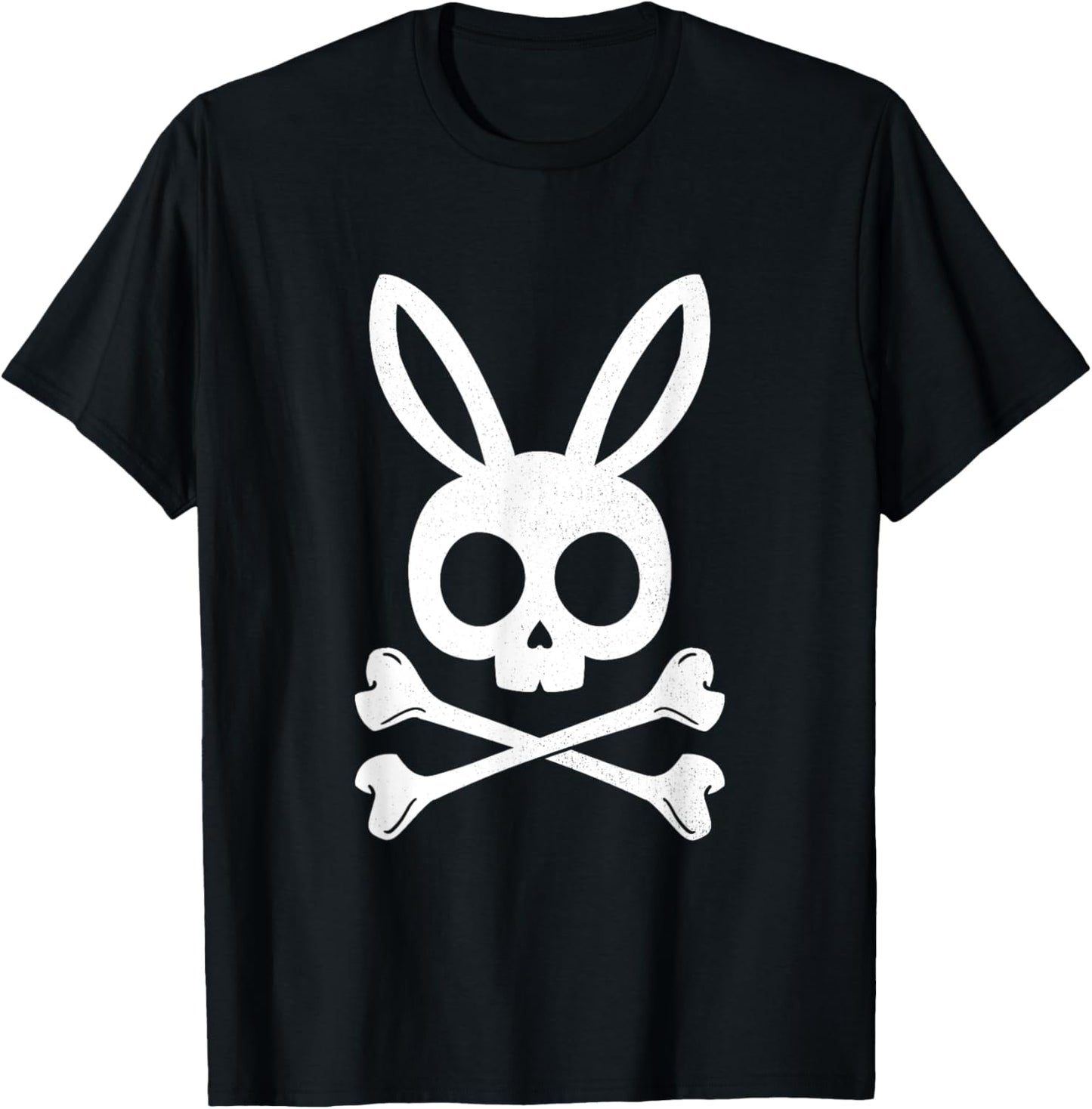 Funny Easter Pirate Jolly Roger Bunny Skull Rabbit Kids Boys T-Shirt