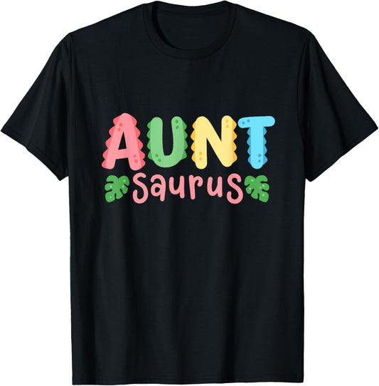 Aunt Saurus Kids Dinosaur Birthday Party Family Matching T-Shirt