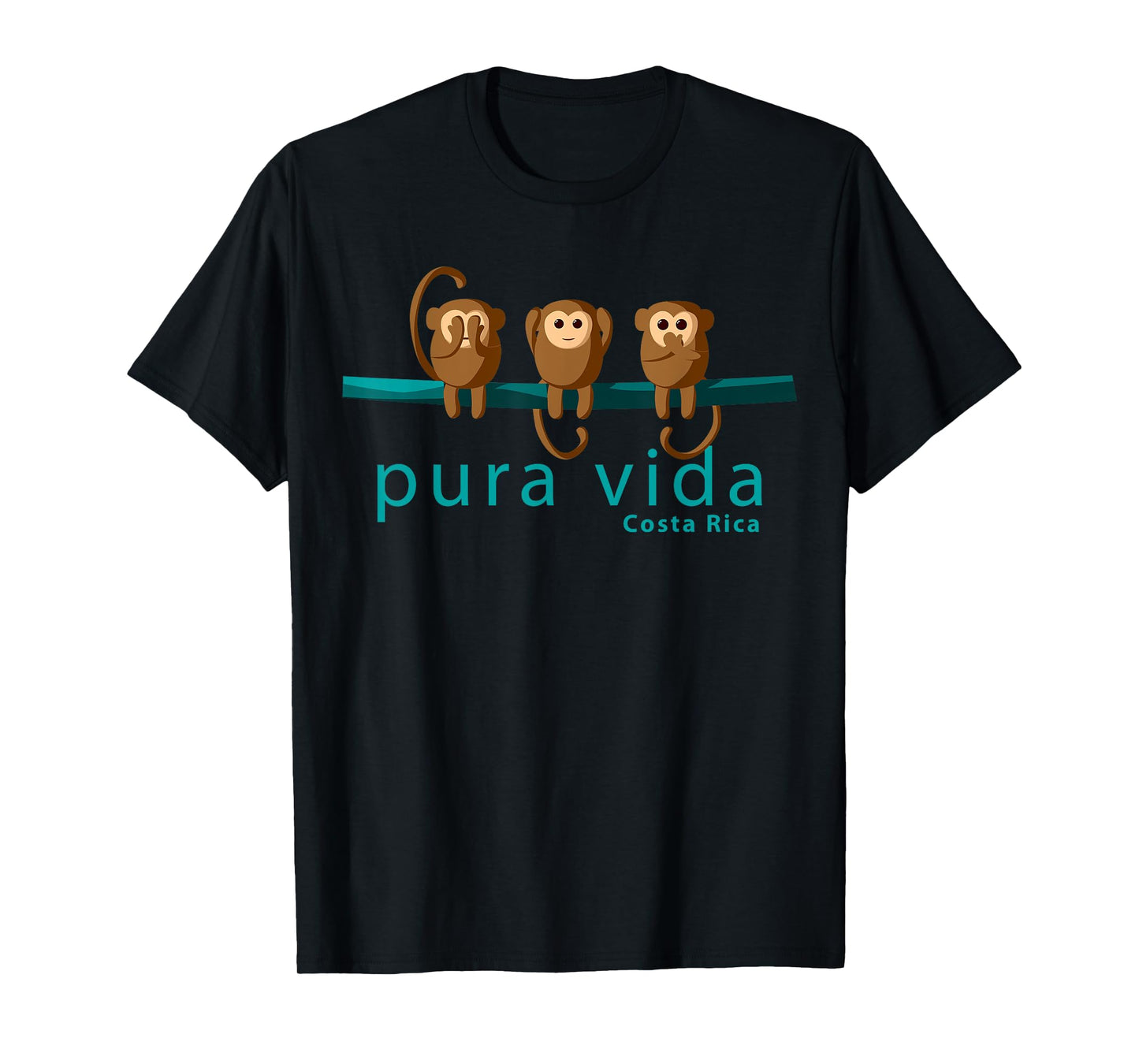 Costa Rica Monkeys Shirt T-Shirt