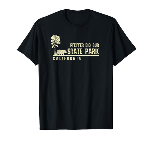California Souvenir Gift for Pfeiffer Big Sur State Park T-Shirt