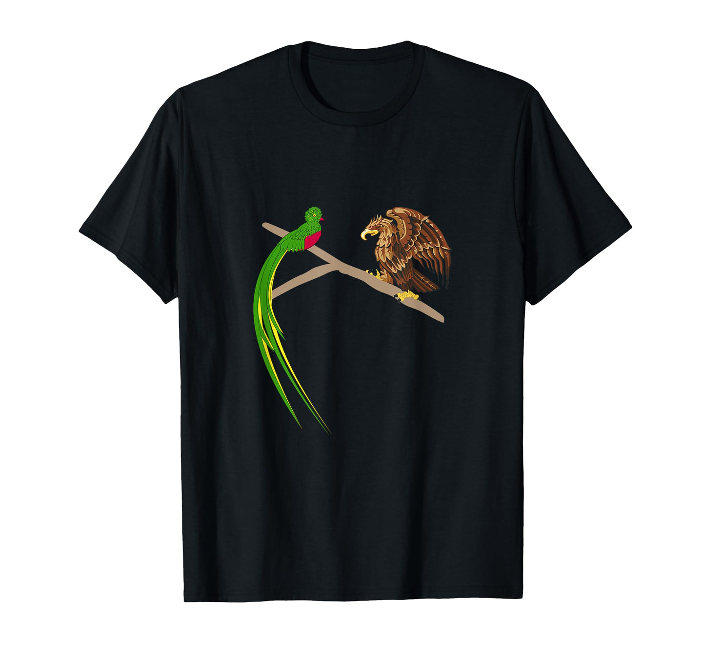 Guatemalan Quetzal and Mexican eagle bird T-Shirt