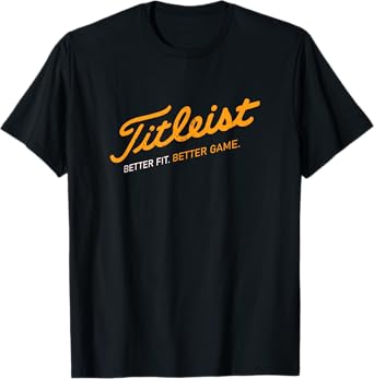 Retro Titleis-t Better Fit Better Game Golfing Golfer Golf T-Shirt