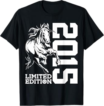 RIDING 10TH BIRTHDAY HORSE LIMITED EDITION 2015 RIDER T-Shirt