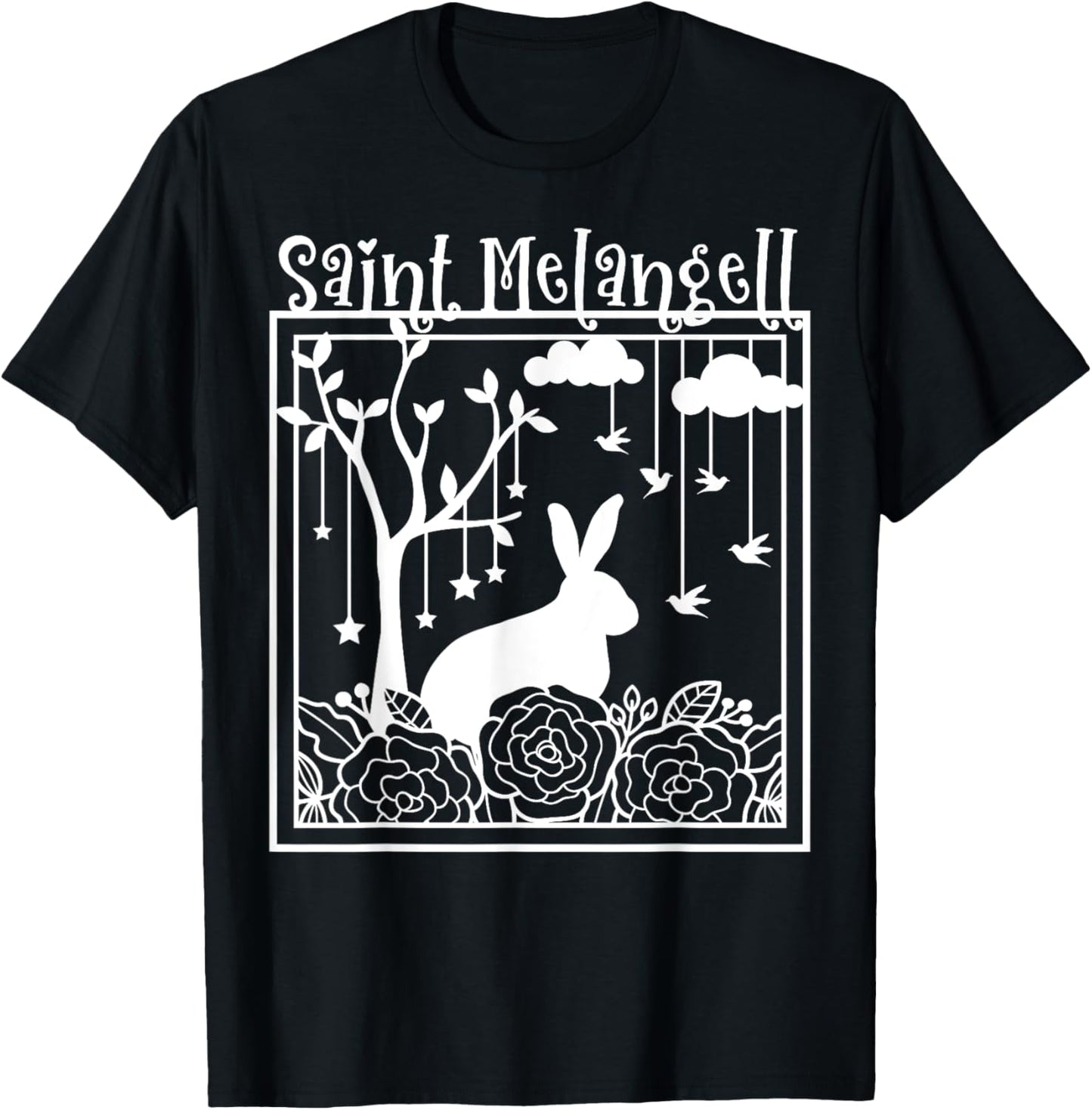 St Melangell Hares Rabbit Owner Catholic T-Shirt
