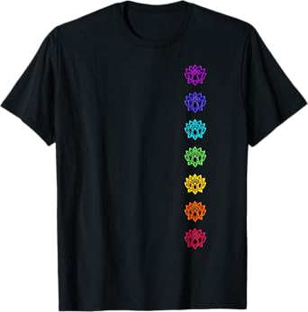 Chakra buddhism lotus flower yoga symbol spirituality buddha T-Shirt