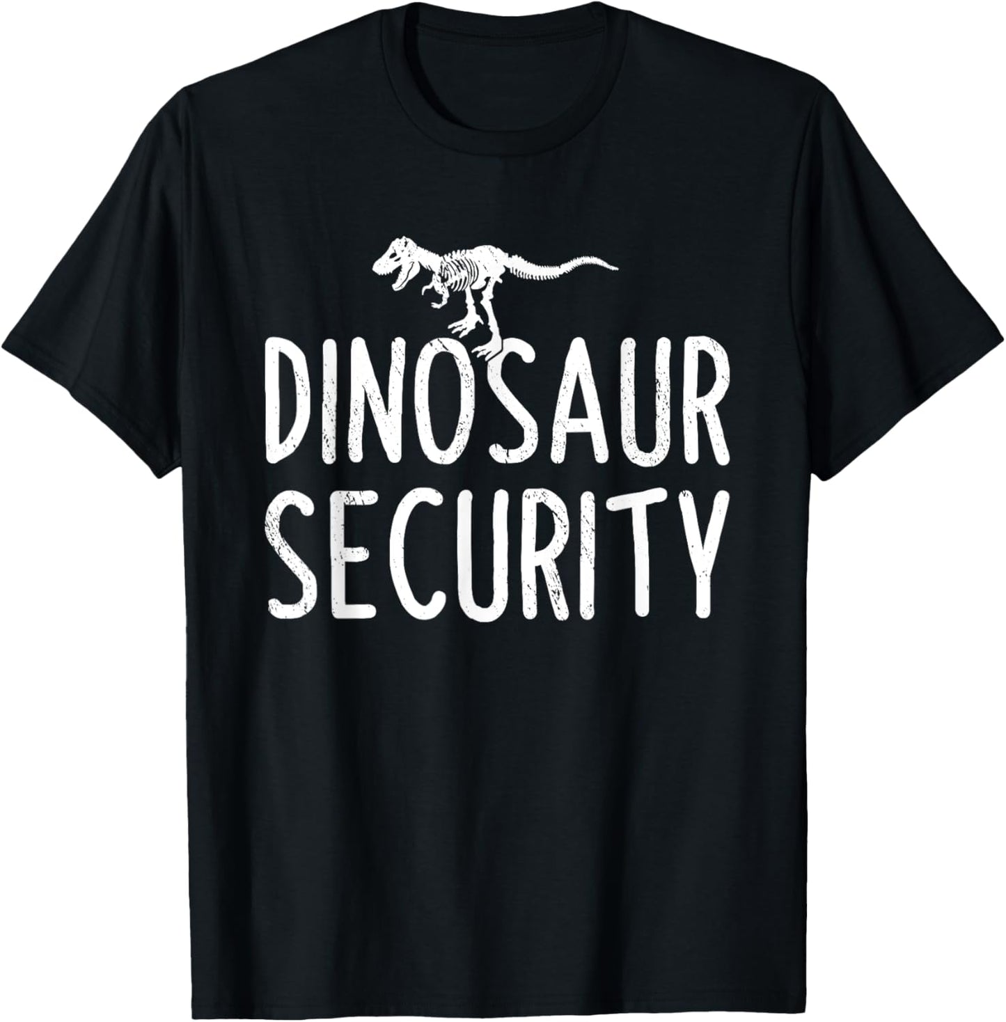 Dinosaur Security Funny Halloween Dino Species Dinosaur T-Shirt