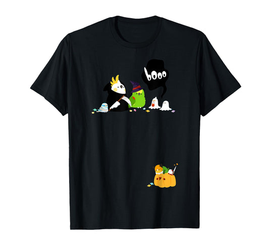 Spooky Halloween Birbs T-Shirt