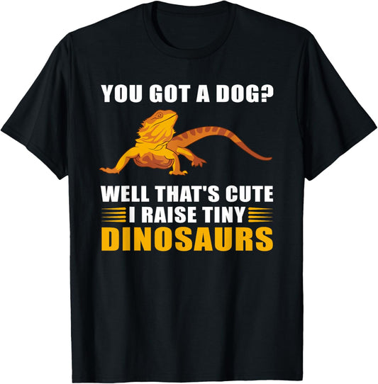 Funny Bearded Dragon Art For Men Women Bearded Dragon Lover T-Shirt