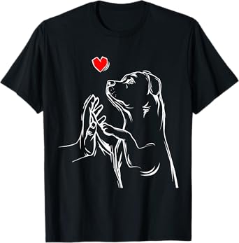 Rottweiler Love Funny Dogs Women T-Shirt