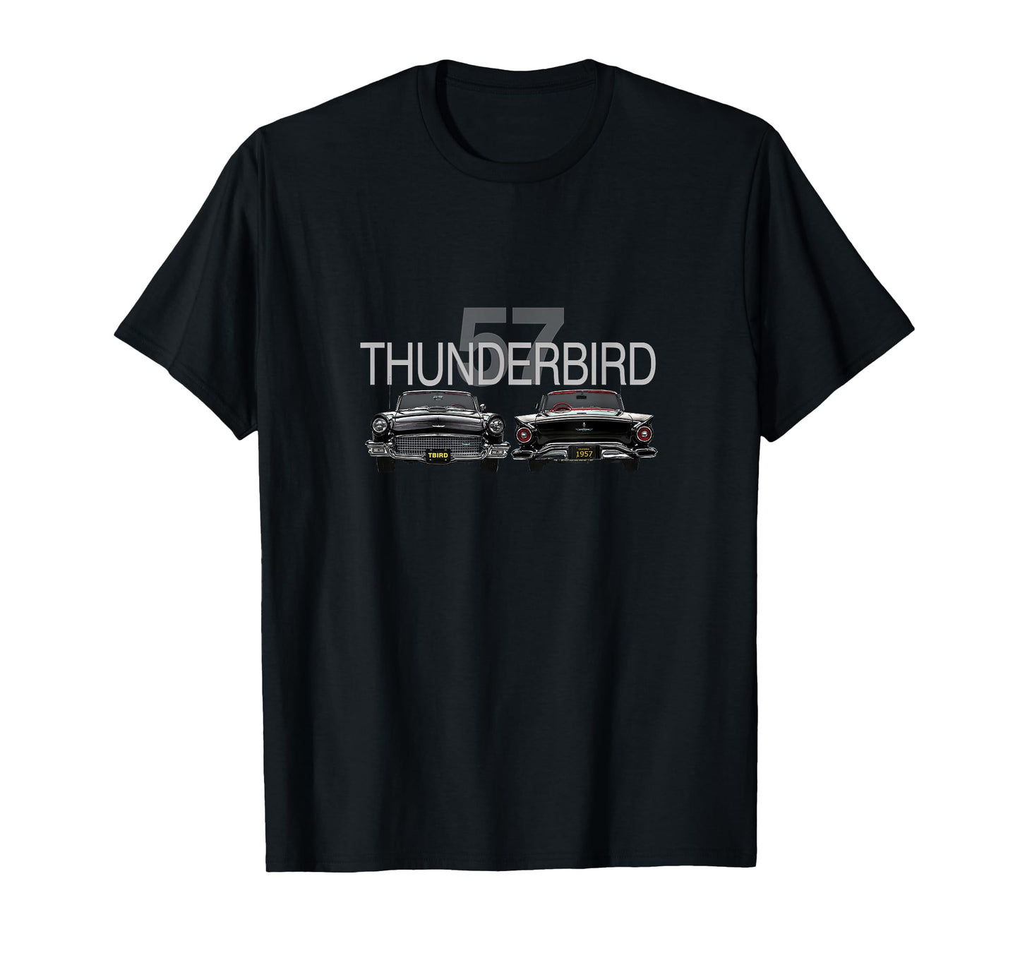 VINTAGE 1956 THUNDERBIRD, CLASSIC AMERICAN SPORTS CAR, 1950s T-Shirt