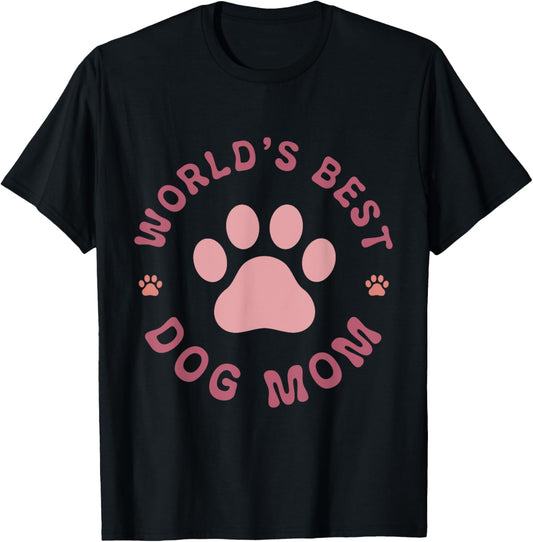 World's Best Dog Mom T-Shirt