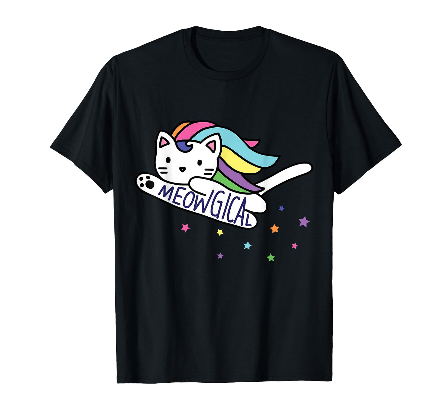Meowgical Caticorn Cat Unicorn Kittycorn T-Shirt