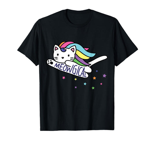Meowgical Caticorn Cat Unicorn Kittycorn T-Shirt